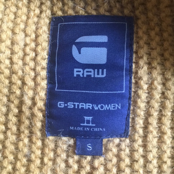 G Star Raw Women’s Chunky Batwing Cardigan - Picture 7 of 8